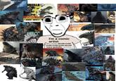 ODZILLA -VS THE KING OF VS THE MONSTERS ONE W WOODLILA HELL I'm a comic artist But I would NEVER EVER EVER EVER EVER NEVER trace godzilla i promise BUT YOUR PRESENCE SLAGSH