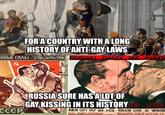 FOR A COUNTRY WITH A LONG HISTORY OF ANTI-GAY LAWS ГОСПОДИ І ПОМОГИ МНЕ ВЫЖИТЬ HHBIE CHABI S A CCCP RUSSIA SURE HAS A LOT OF GAY KISSING IN ITS HISTORYИ ЛЮБВИ MEIN GOTT. HILF MIR. DIESE TODLICHE LIEBE ZU UBERLEBE SKAU KUNSTLERAGENTUR BRODOWSKI BERLIN 1034 PSF 29