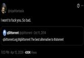 @nipahfantasia I want to f--- you. So bad. qBittorrent @qbittorrent - Oct 11, 2014 qbittorrent.org #qbittorrent The best alternative to #utorrent 7:02 PM - Apr 12, 2026 430K Views