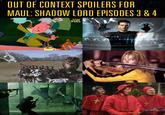 OUT OF CONTEXT SPOILERS FOR MAUL: SHADOW LORD EPISODES 3 & 4 Y 22100