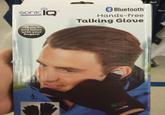 Sonic Q TM Talk and listen with your fingers! Bluetooth® Hands-free Talking Glove @C * sonico