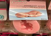 Party SUNNY SIDE UP BAKERY Party FONDANT MOLD 2.56 x 1.63in (6.5 x 4.14cm) Mold Only Mold Only