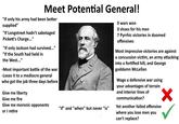 Meet Potential General! "If only his army had been better supplied" "If Longstreet hadn't sabotaged Pickett's Charge..." "If only Jackson had survived..." "If the South had held in the West..." -Most important battle of the war -Loses it to a mediocre general who got the job three days before Give me liberty Give me fire Give me moronic opponents or I retire "if" and "when" but never "is" O wars won 0 shoes for his men 7 Pyrrhic victories in doomed offensives Most impressive victories are against a concussion victim, an army attacking into a fortified hill, and George goddamn McLellan Wage a defensive war using your advantages of terrain and interior lines of communication? Yet another failed offensive where you lose men you can't replace?