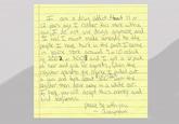 H am a drug addict. About 11 or 12 years ago I robber this store with a, ! I do not use drugs anymore and I feal I must make amends to the people I have hurt in the past. I came in you're store around 9 or 10 aclock in 2002 or 2003 and I got a 6 pack of beer and ask for cigaretts, when the registar opened to give change I pulled out and took about $300 from the a gun register then drove in fir hope you will accept the a white car, I find forgiveness. this money and peace be with you Anonymous -