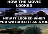 HOW THE MOVIE LOOKED HOW IT LOOKED WHEN YOU WATCHED IT AS A KID