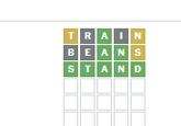 TRAIN BEANS STAND