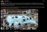 Bird @elbirdleaf Ø.. DEVELOPING: Fans have stormed Drake's "ICEMAN" site with pickaxes & torches after he posted coordinates on his IG story saying "Release Date Inside." Security is overwhelmed as the crowd tries to hack and melt the date out of the 50-ton ice block! OVO O GOD 6 God *Made with Al KENDRICK 4:14 PM - Apr 20, 2026 209.4K Views voilà ICEMAN RELEASE DATE OR BUST