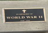 + IN MEMORY OF WORLD WAR 11 1939-1945