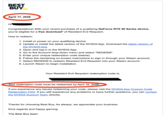 BEST BUY April 17, 2026 Hi Congratulations! With your recent purchase of a qualifying GeForce RTX 50 Series device, you're eligible for a free download* of Resident Evil Requiem. How to redeem: 1. Install or power on your qualifying device. 2. Update or install the latest version of the NVIDIA App. Download the latest version of the NVIDIA App. 3. Open and log in to the NVIDIA App. 4. Go to the Account drop-down menu and select "REDEEM”. 5. Enter your unique redemption code (below). 6. Follow the remaining on-screen instructions to sign in through your Steam account. 7. Select REDEEM to redeem Resident Evil Requiem into your Steam account. 8. Launch Steam to begin installation. Your Resident Evil Requiem redemption code is: Your redemption code must be redeemed by April 16, 2026. If you experience any issues redeeming your code, please visit the NVIDIA App Coupon Code Redemption FAQ. If you still experience any problems or have further questions, you can contact the NVIDIA Support Team directly. Thanks for choosing Best Buy. As always, we appreciate your business. Kind regards and happy gaming, The Best Buy team
