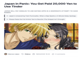Japan in Panic: You Get Paid 20,000 Yen to Use Tinder JAPAN WILL PAY SINGLES TO USE DATING APPS IN A DESPERATE ATTEMPT TO HAVE BABIES. → Japan's Unwavering Train Punctuality: When a Nap Sparks a 3-Minute Delay Apology → Please Paste the Full Article Text to Rewrite (The Snippet Isn't Enough) Marcos López Otakus 18/04/2026 19:43 0 comments