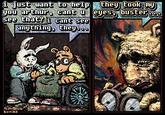 i just want to help they took my you arthur, cant u eyes see that? i cant see anything, they... buster ..o RAUTAGG Comics