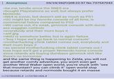 Anonymous 04/24/26(Fri)08:22:57 No.737547043 >be me, tendie since the SNES era >bought Playstations as well, but always prefer Nintendo >N64 is iconic, but doesn't sell as much as PS1 >GC might be my favorite console of all time, is commercial failure compared to PS2 >Wii came out, it's weak, gimmick console with dumb ass wagglan controls >everybody and their mum buys it >w--.jpg >WiiU is somehow better, but is again failure >"boy I hope we'll go back to normal console" >m------------ chink tablet comes out, everybody and theit mum boys 2 >as second m------------ chink tablet comes out I lose hope we'll get a proper Nintendo home console since retards are buying dumbass gimmick s--- like there's no tomorrow and the same thing is happening to Zelda, you will not get another comfy adventure, you won't even get another Wind Waker open world, you're stuck with "see that mountain? you can climb it" open world slop because retards and normoids bought it en masse >>737553050 # >>737561406 #