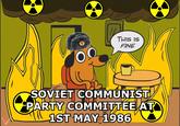 THIS IS FINE SOVIET COMMUNIST PARTY COMMITTEE AT 1ST MAY 1986