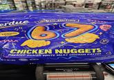 ESHNESS erdue CHICKENS ARE RAISED WITH ANTIBIOTICS EVER! LIMITED EDITION 100 NATURA INGRED CHICKEN NUGGETS BREADED SHAPED WHITE MEAT CHICKEN PATTIES OZ (1.68 LBS) USA FULLY COOKED KEEP FROZE CHICKEN RAISED WITH NO HORMONES OR STEROIDS ADDED *MINIMALLY PROCESSED. NO ARTIFICIAL INGREDIEN **FEDERAL REGULATIONS PROHIBIT THE USE OF HORMONES OR STEROIDS IN POULT WI-FI 6 Walmart ZEBRA ZQ620 Plus 5.16 AM O X