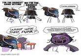 I'M THE DARKEST NO I'M THE GAME SETTING DARKEST GAME SETTING CHILDREN WHAT WAS THAT, PUNK? WOULD YOU FINE GENTLEMAN HAPPEN TO HAVE ANY CHILDREN? OWLTURD.COM