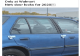 Only at Walmart New door locks for 2020 OBJ