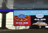 Wolt Save up Domino's PANINA Terms & C €13.50 €6.75 €4.80