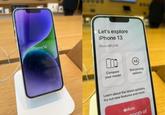 iPhone 14 Let's explore iPhone 13 From A$1,229 כנו Compare your model A$ See pricing options Learn about the latest updates, try out new features and more. Music n of