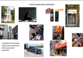 L (probably full of homeless people, has an overpriced beer shop and slot machines) Central canadian ghetto starterpack homeless+ henry MACE ARD ALAS BEAR SPRA homegrown B DAVE APAWN SHOP BAVE S Op.com