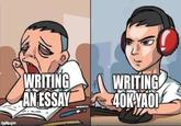 irpgflip.com WRITING AN ESSAY WRITING 40K YAOI