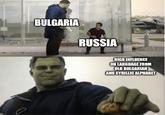 BULGARIA RUSSIA HIGH INFLUENCE ON LANGUAGE FROM OLD BULGARIAN AND CYRILLIC ALPHABET