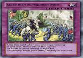 Mass Irish immigration wave Any FOW [TRAP CARD] LIMITED EDITION Use this card when you are experiencing a civil war. Hundreds of thousands of fresh recruits willing to fight for BPT-014 citizenship enter your army. Victory is assured. 395071 2016
