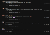 Bright Neighborhood Whyyyy is she so down bad for a CHILD 4-6 Reply View 20 replies MYA The way he dont give a f--- about her omg this is so bad 4-6 Reply View 20 replies Cass →→ He called her a big ass kid stuck in hs 4-6 Reply View 20 replies v Moloko Rosina Thosago [-] The student everytime he responds. 4-7 Reply View 20 replies Ms.Hodoslay She was victimized by the victim 4-6 Reply View 20 replies ✓ 199.4K 225.1K 137.7K 92.7K 90.4K