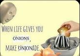 WHEN LIFE GIVES YOU ONIONS, MAKE ONIONADE