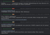: Anonymous hello, 05/01/26(Fri)15:38:58 No.221145244 There's yugo music blasting at my doors rn and at first I thought it was turkish. >>221145269 # >>221145299 # >>221145462 # Anonymous 05/01/26(Fri)15:39:48 No.221145269 >>221145244 # YWNBI (You Will Never Be Ikibey) Anonymous I'm 100% serious. 05/01/26(Fri)15:41:17 No.221145298 I recognized Slav speech from words like moja etc (I'm Russian). https://voca.ro/11hTjmyPJ8FI : Anonymous >>221145244 # 05/01/26(Fri)15:41:24 No.221145299 Serbroaches are turdkish so you're 100% spot on in your observation : Anonymous >>221145244 # 05/01/26(Fri)15:49:11 No.221145462 serfgroids and turkroaches are basically the same species