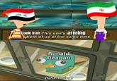 الله الكبر Look Iran This one's arming both of us at the same time. Ronald Reagan [Chattering]
