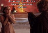 Js no way this the first time she got force choked