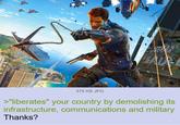 SALA 376 KB JPG >"liberates" your country by demolishing its infrastructure, communications and military Thanks?