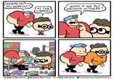 WHERE DO YOU WORKOUT? AT THE LIBRARY WHAT IF WE PUT WEIGHTS IN THERE? LOO HE MARKO. RAASSINA MARKO RAASSINA WEB TOON NERD AND JOCK PATREON.COM/MARKOCOMICS
