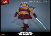 Hot Toys. EXCLUSIVE Toys STAR WARS © & TM Lucasfilm Ltd. AHSOKA TANO PADAWAN HOT TOYS 1/6TH SCALE COLLECTIBLE FIGURE TM LIGHT-UP EFFECTS ARE SIMULATED PROTOTYPE SHOWN, FINAL PRODUCT MAY BE SLIGHTLY DIFFERENT