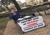 TROTSKY DIED OF NATURAL CAUSES CHANGE MY MIND