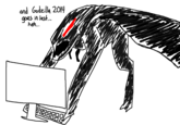 and Godzilla 2014 goes in last... heh... 口口