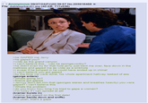 ☐ Anonymous 09/27/24(Fri)20:39:57 No.203916468 ► File: dqblesgrbav81.jpg (40 KB, 711x536) >he GAPED me Jerry >he gaped you? >wide as the grand canyon >i can't believe this... was he spongeworthy? >he didn't even try for that hole jerry, just bent me over, face down in the mattress and gaped me as wide as a sinkhole >i swear if he jumped in he could have ended up in china! >i can't believe you got gaped >by the time we were done, his whole apartment hallway reeked of ass (george enters) >Whats going on? >Elaine got gaped >Jerrryy don't tell him that (georges stares and breathes heavily) you were gaped? I can't believe this >Whats the problem >do you know how long I've tried to gape a woman? >I'm lucky if I can spread at all! (kramer bursts in) >elaine got gaped on the first date! (kramer bends down and sniffs) >oh yeah, that's a gape