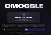 A screenshot of the homepage of Omoggle.com.