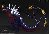 Brachiosaurus to scale Titanus Stellaris [Spacegodzilla] The Gojira who ate a star