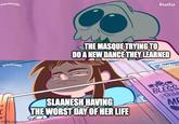 ANIMANIACS ANIMANIACS hulu THE MASQUE TRYING TO DO A NEW DANCE THEY LEARNED e K! Imeflip.com SLAANESH HAVING THE WORST DAY OF HER LIFE hum BLESS this ME