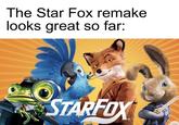 The Star Fox remake looks great so far: STARFOX