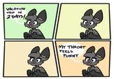 VACATION TRIP IN 2 DAYS! MY THROAT FEELS FUNNY NiixARTS