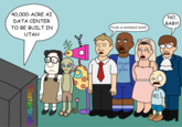 40,000-ACRE AI DATA CENTER TO BE BUILT IN UTAH Oasterbrain F----A-DOODLE-DOO! NO, BABY! 10 straight IS great NO.