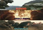 KONG SKULL ISLAND GODZILLA KONG THE NEW EMPIRE MONARCH LEGACY OF MONSTERS
