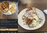 ← DoorDash 3 weeks ago Images may be subject to copyright Croffle Sandwich $11.50 Smoked turkey with cheddar, provolone, and house pesto- served with a side of potato chips. Order Related Photos Call Directions Website C B Q
