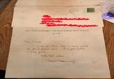 N 6 FEB 1981 Beprope y addressed POSTCODE IT from David Attenborough, 5 Park Road, Richmond, Surrey TW10 6NS 6.1.87 Dear Craig, I do not thinks that a baby gerilla has got a special name. It is just called a baby gorilla. With best wishes Danie Attesorang What's