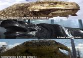 WALKING WITH MONSTERS (2005) SURVIVING EARTH (2026) PRIMEVAL (2009)