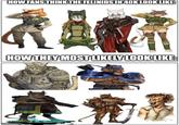 HOW FANS THINK THE FELINIDS IN 40K LOOK LIKE: HOW THEY MOST LIKELY LOOK LIKE: imgflip.com