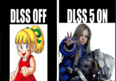 DLSS OFF DLSS 5 ON