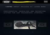 > INTRO ABOUT RELEASE 01 LEARN MORE PRESIDENTIAL UNSEALING AND REPORTING SYSTEM FOR UAP ENCOUNTERS (PURSUE) Λ
